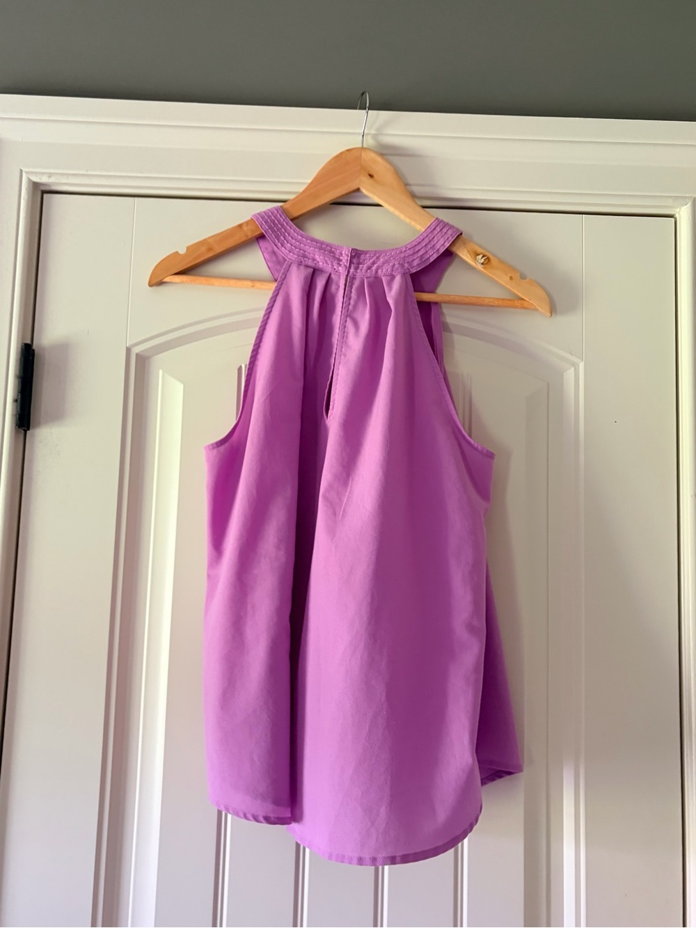LOFT Lavender Sleeveless Halter Top